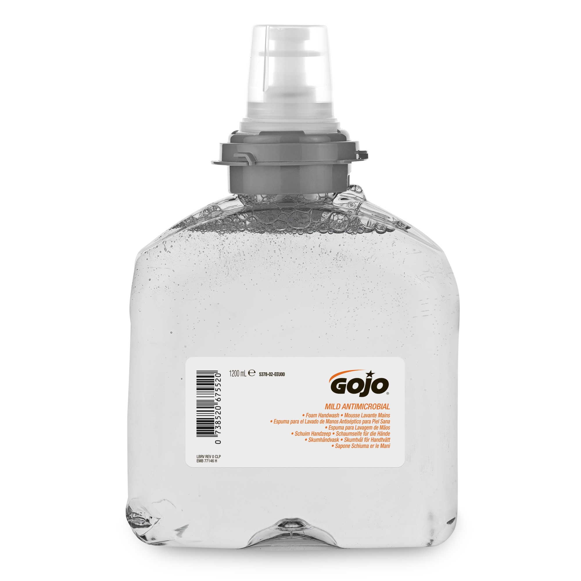 Łagodne, antybakteryjne mydło w piance GOJO® Mild Antimicrobial TFX™ 1200 ml