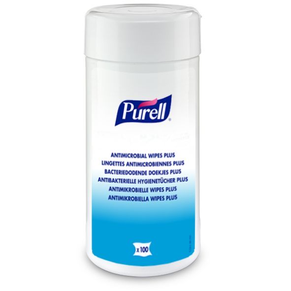 PURELL Antimicrobial Hand Wipes 100 szt.