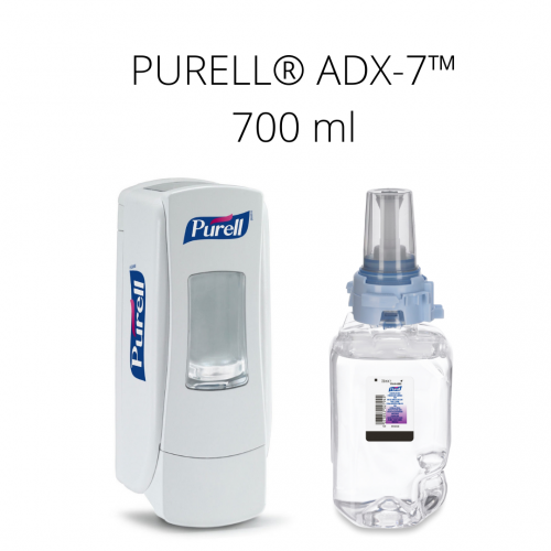 Zestaw startowy PURELL® ADX™ 700 ml (biały dozownik + pianka)